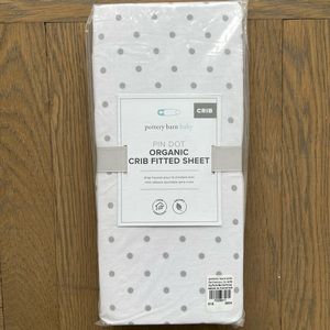 Pottery Barn mini crib sheets